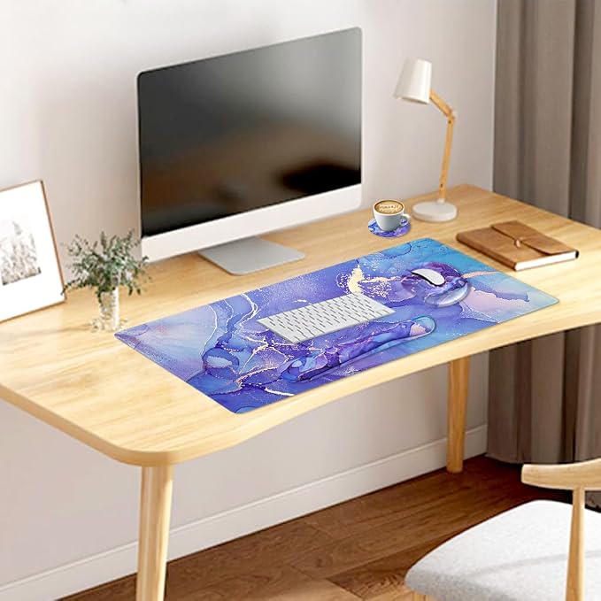 4-in-1 Gaming Mouse Pad Wrist Support Set,Desk Pad + Mouse Pad - Image 7