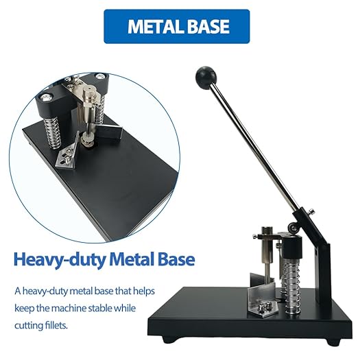 Corner Rounder Paper Punch Cutter,Heavy Duty 30mm/1.2” Thickness Round Corner Punch Commercial Card Cutter with R6mm R10mm Cutting Dies for Office Business-DeskLoop Office