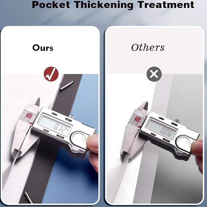 File Folder - 100 Pockets, Durable A4 Letter Size Organizer, Water-Resistant Plastic Dividers, Home/Office/School Document Holder (Blue)-DeskLoop Office