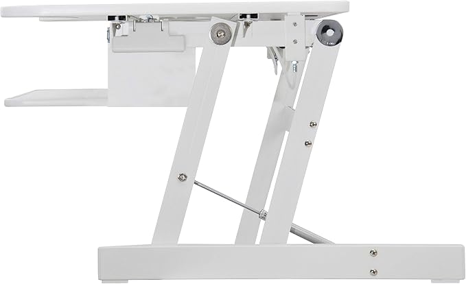 Rocelco 37.5" Deluxe Height Adjustable Standing Desk Converter - Image 6