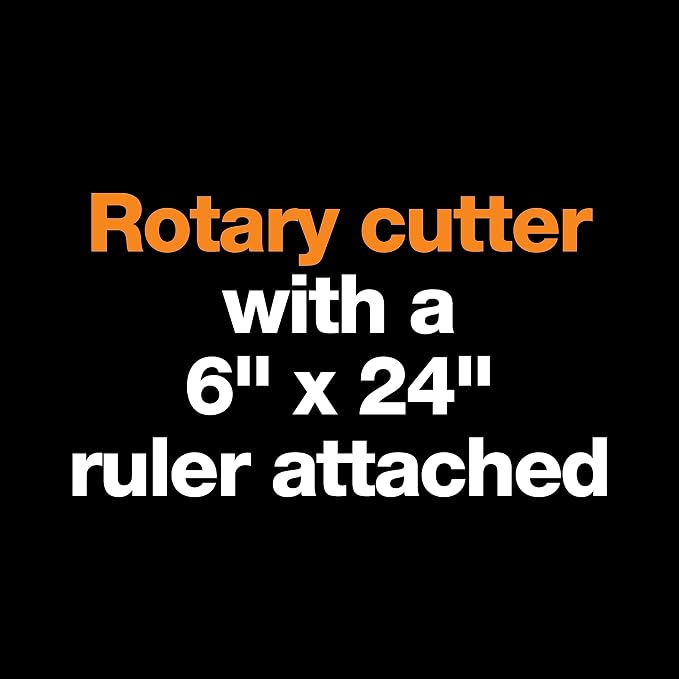 Fiskars Rotary Cutter and Ruler, Quilting Ruler, Rotary Cutter - Image 9