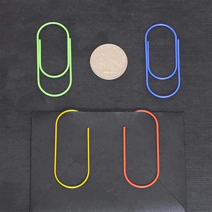 OWLFAVO 100pcs 2 inch Jumbo Paper Clips - Image 7