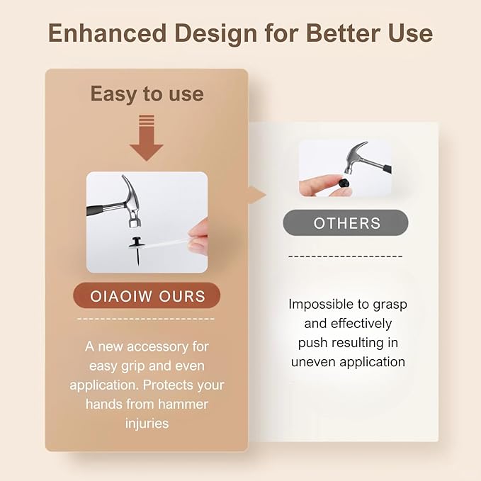 50pcs Silver Thumb Tacks for Wall Picture Hangers Heavy Duty Push pins for Wall Double Headed thumbtacks for Hanging Metal Wall Tacks Wall pins Nails Hooks (Silver)-DeskLoop Office