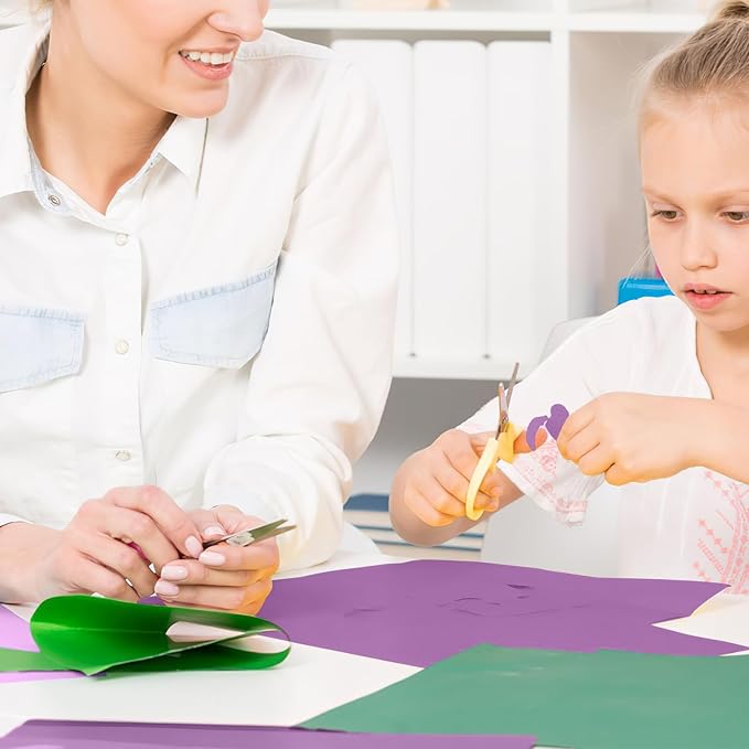 Purple Cardstock 100 Sheets 80lb Cardstock Paper 8.5 x 11, Goefun Purple Paper for Wedding Invitations, DIY Cards, Menus, Crafts-DeskLoop Office