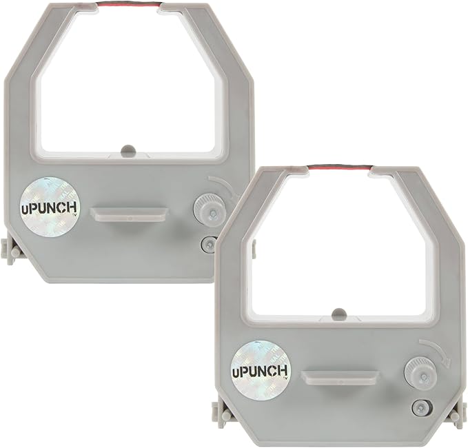 uPunch Ink Ribbon for HN4000 Calculating Time Clock, 2-Pack-DeskLoop Office