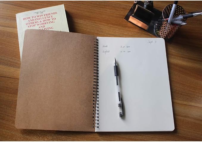 zmybcpack 3 Pack Spiral Journal Notebook Blank Sketch Notebooks - Image 7