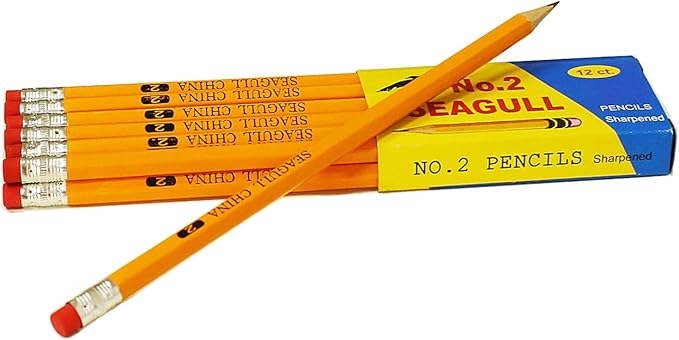 576 Count Bulk Pack Pencils Pre-sharpened with Erasers Bulk Yellow Pencils for Back to School Teacher Supplies, No. 2 HB for Writing Drawing Sketching, Kids Party Favors (4 Boxes of 144)-DeskLoop Office