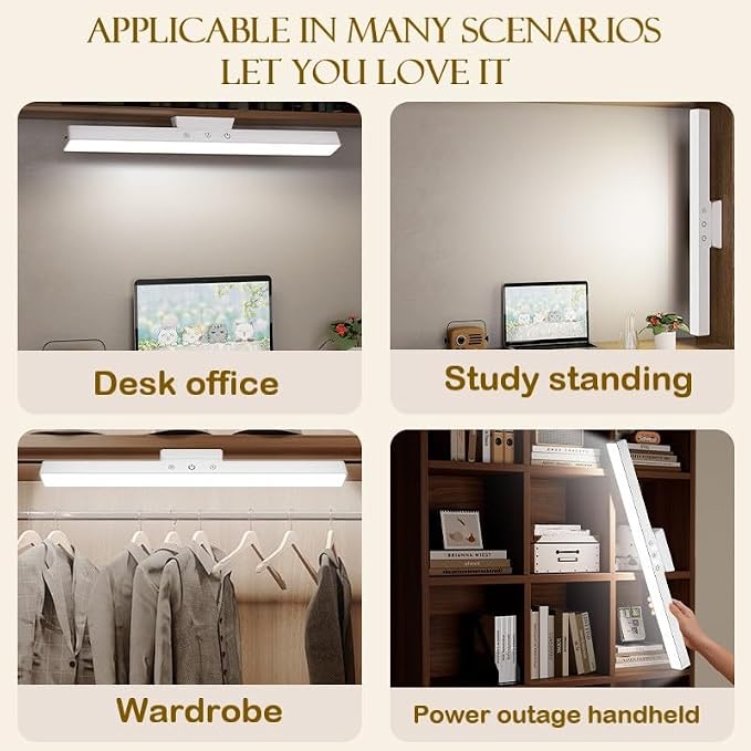 BY-J [2025 Upgraded Version Eye Protection Study Desk Lamp Student Desk Bedside - Image 4