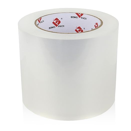 BOMEI PACK 4'' Wide Clear Packing Tape, 4-inch x 110 Yards (330ft), Heavy Duty Industrial Grade Packaging Tape Refills for Box Office Moving, Shipping and Mailing-DeskLoop Office