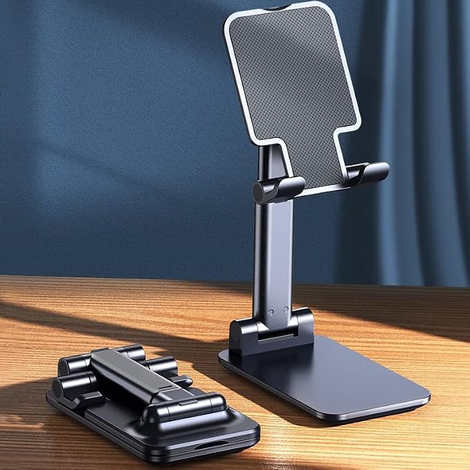 Meetuo 2 Pcs Cell Phone Stand for Desk, Adjustable & Foldable Phone Holder | - Image 8