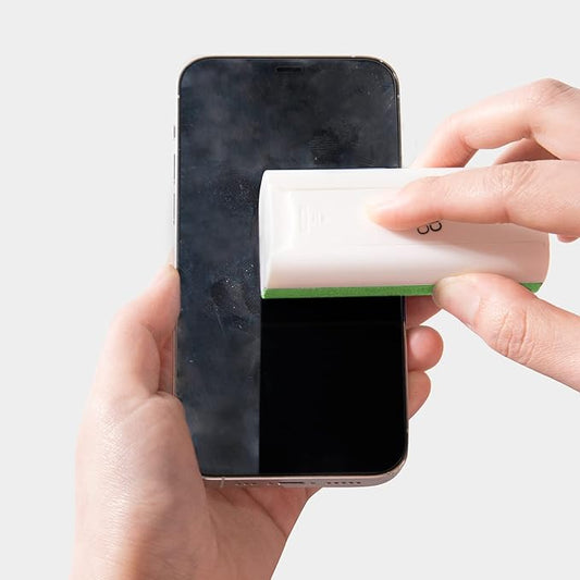 CLICK CLEAN Touchscreen Mist Cleaner, Screen Cleaner, All in One Screen Cleaner Spray with Microfiber and Phone Stand for All Phones, Laptop and Tablet Screens (Green)-DeskLoop Office