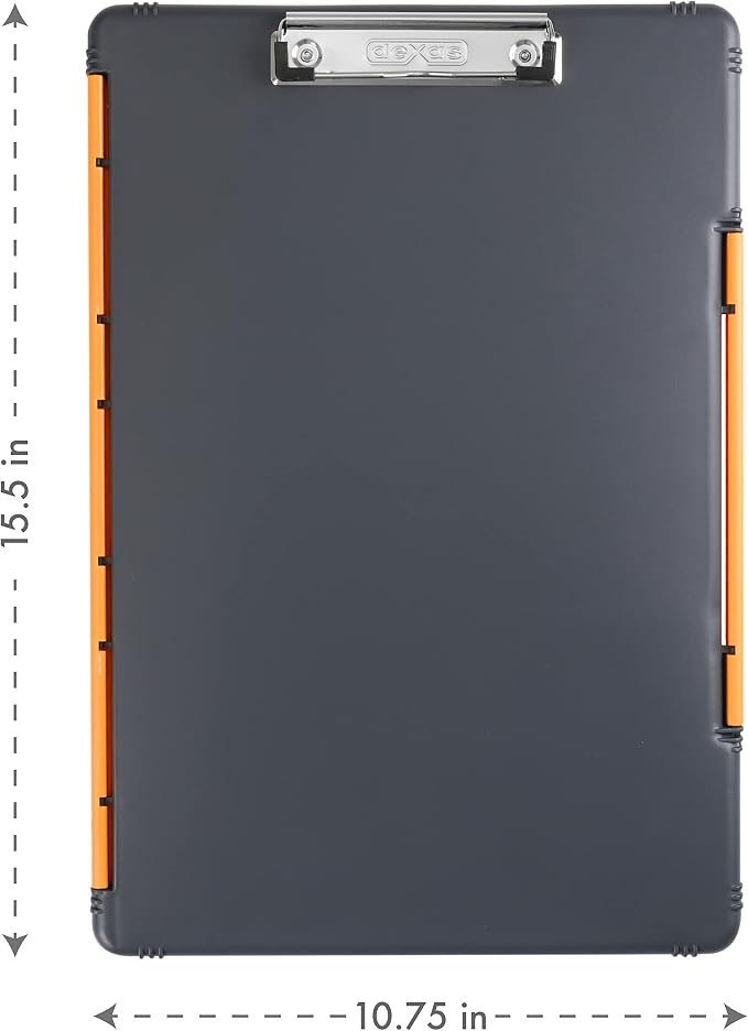 Dexas Legal Size XL Slimcase 2 Storage Clipboard, 15.5" x 10.5" - Image 7