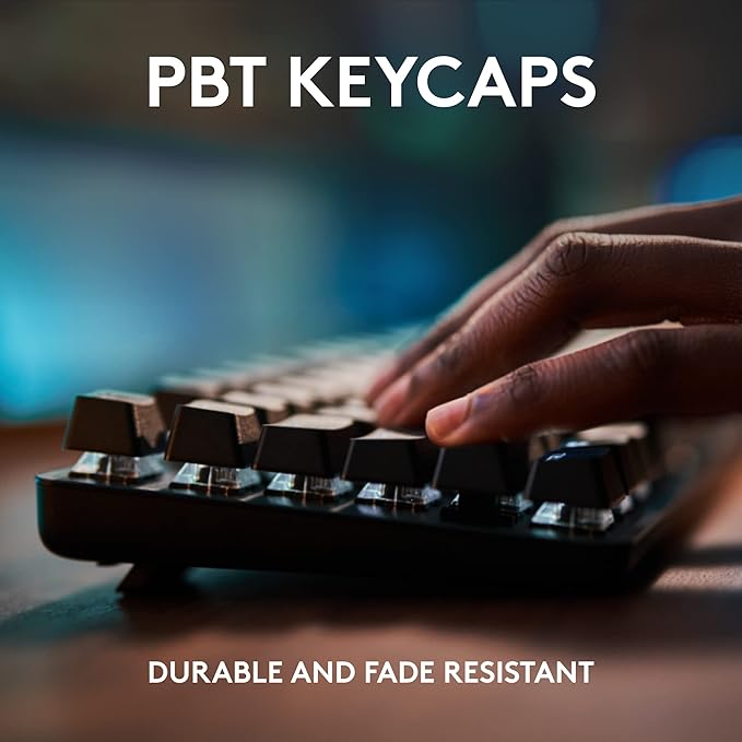 Logitech G413 TKL SE Mechanical Gaming Keyboard - Compact Backlit Keyboard with Tactile Mechanical Switches, Anti-Ghosting, Compatible with Windows, macOS - Black Aluminum-DeskLoop Office