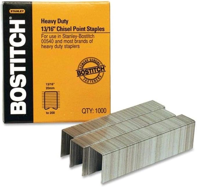 Bostitch Office Heavy Duty Premium Staples, Staple 130-165 Sheets, 13/16" by BostitchOfficeProducts