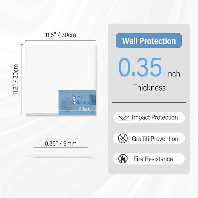 Large Cork Boards for Walls – 48 x 36 Self Adhesive Felt Wall Tiles, Ideal for Office Wall Organizing Bulletin Board, Easy to Install Cork Boards Felt Board-DeskLoop Office