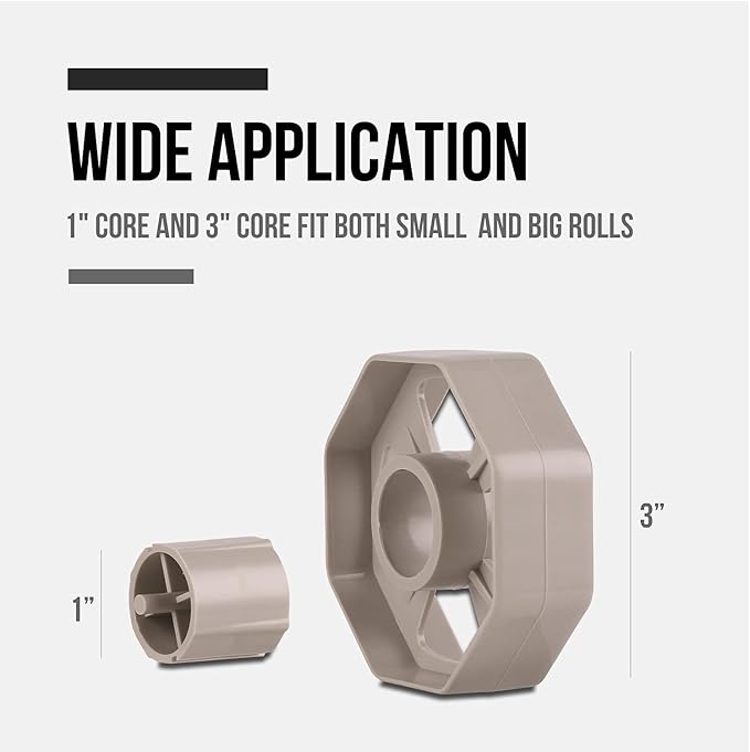 Lichamp 2-Pack Desktop Tape Dispenser Holder with 3-Inch Core - Organizer for Masking, Painters& Heat Transfer Tapes - Office & Craft Supplies Accessories-DeskLoop Office