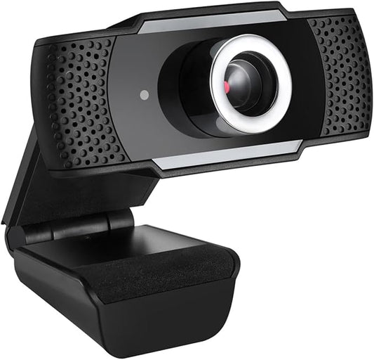 CyberTrack H4 Webcam 1080P HD USB Webcam with Built-in Microphone, Zoom Certified, Black-DeskLoop Office