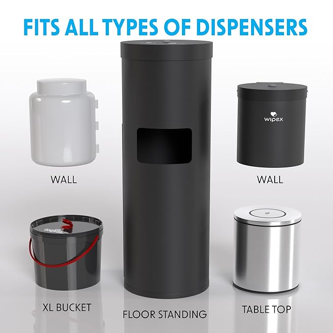 Wipex Max Out Sanitizing Wipes for Fitness Centers - 2000 Wipes Roll, Economy Refill Rolls for Dispensers, 5"x8" - Ideal for High Volume Commercial Use, 120 Rolls (Palletized Delivery)-DeskLoop Office