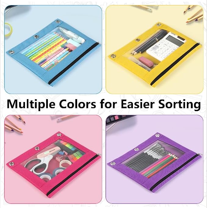 Forvencer 12 Pack Pencil Pouches - Image 7