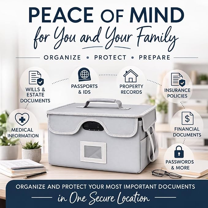 Icebox End of Life Organizer – Fire-Resistant Estate Planning & Emergency - Image 7