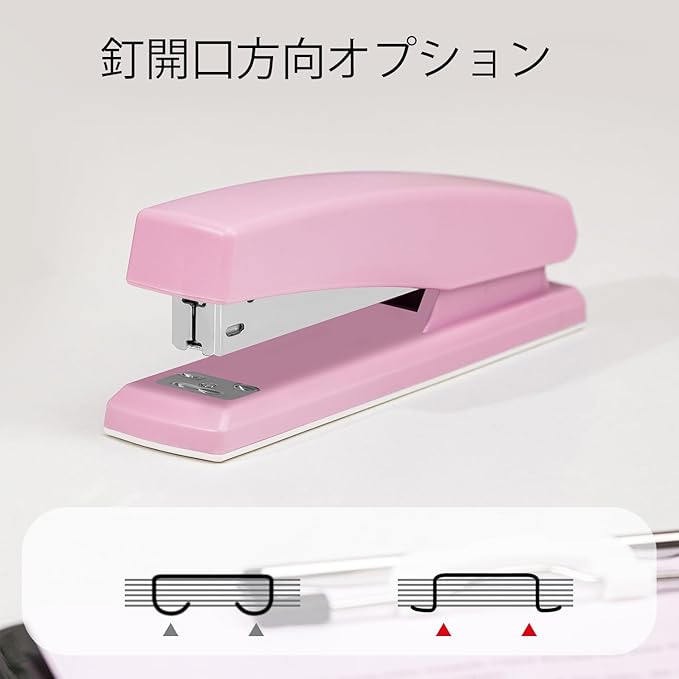 Deli Stapler, Desktop Stapler, Office Stapler, 25 Sheet Capacity, Includes 1000 Staples and Staple Remover, Pink-DeskLoop Office