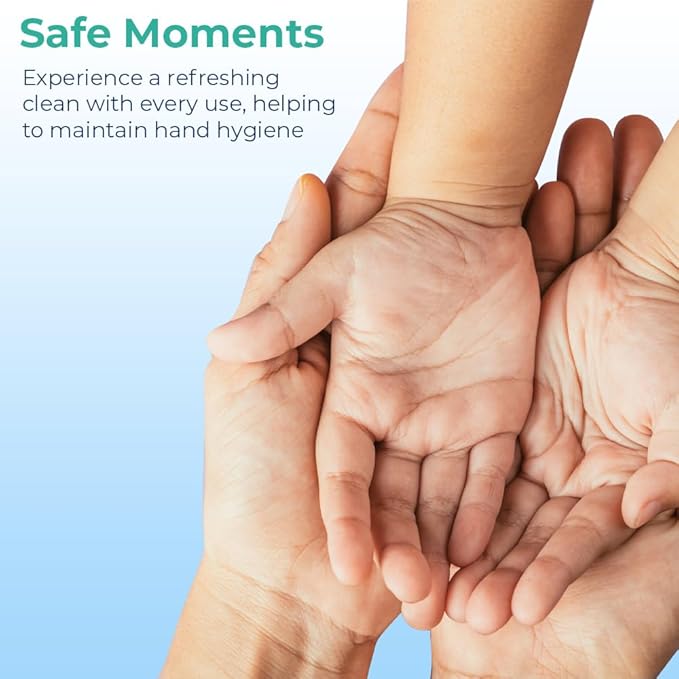 Common Sense Hand Sanitizer: Long Lasting Natural and Moisturizing, Quick Drying Foaming Formula, Mini Pump Bottle 16.9 Fl oz for Home & Office Use-DeskLoop Office