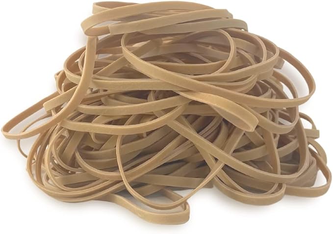 Upgrade Office Supply UPG22432 Rubber Bands, Size 32 (3 x 1/8), 700 Count, 1 lb Bag, USA