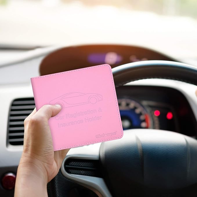 Wisdompro Small Car Registration and Insurance Documents Holder - Image 8