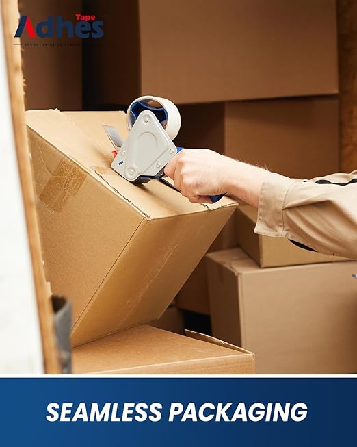 ADHES Heavy Duty Packing Tape, 30 Rolls, 1.88 Inch x 55 Yards, 2 mil Shipping Tape Refills, Packaging Tape, Box Tape for Moving, Shipping, Mailing and Sealing-DeskLoop Office