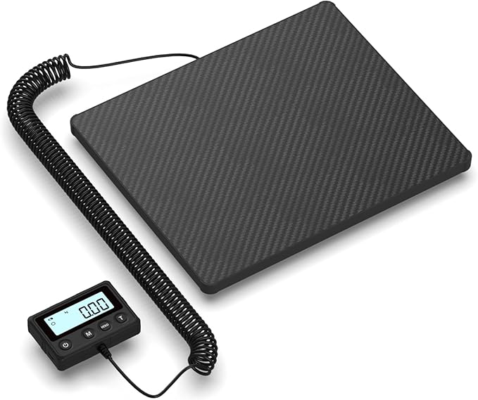 MAXUS Shipping Scale 440LB/10g Accuracy, Postal Scale for Packages with Hold and Tare Funtion, Digital Postage Scale for Luggage Warehouse Market & Home Use-DeskLoop Office
