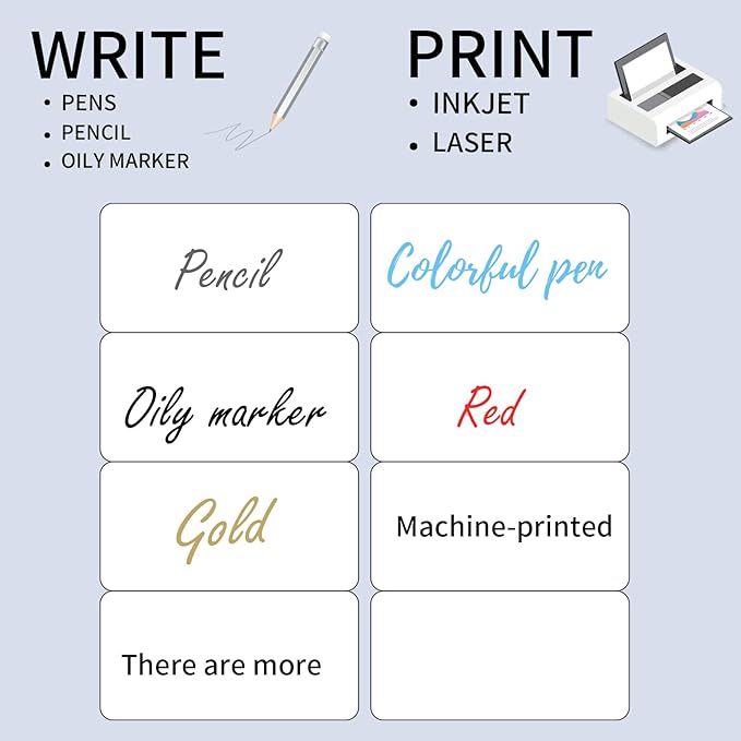 2" x 4" Address Labels Sticker Paper for Laser/Ink Jet Printer mailing Labels 8.5"×11" White-DeskLoop Office