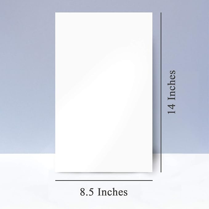 Gloss Digital Paper – Perfect for Color Laser Printing, Design Proposals, Flyers and Brochures | 8.5" x 14" | Glossy 80lb Text (32lb Bond) Paper | 94 Bright | Acid Free, Coated Finish | 100 Sheets-DeskLoop Office