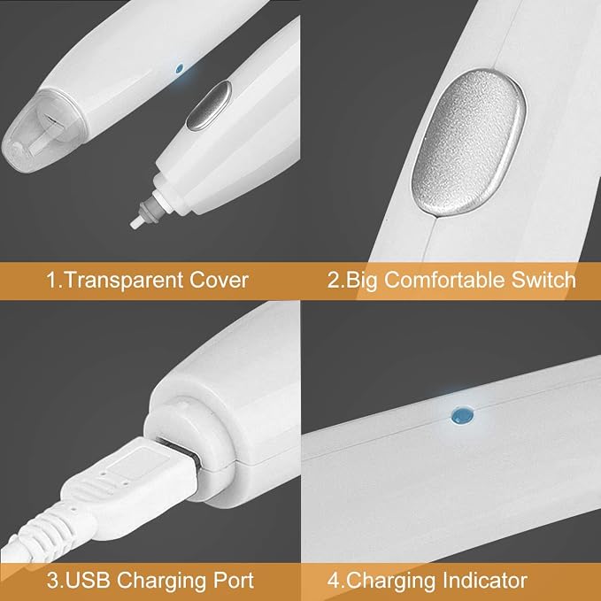 AFMAT Electric Eraser for Artists, 140 Eraser Refills, Rechargeable Electric - Image 7