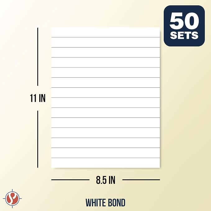 Memo Pads, With Black Lines – Lined Paper Notepads, Scratch / Writing Pad - Image 5