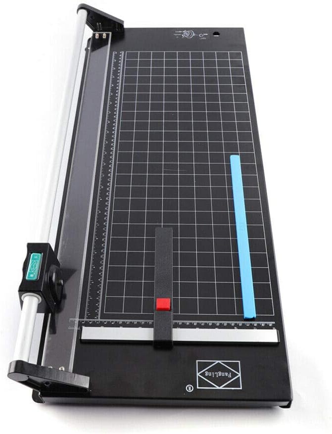 24/36 Inch Precision Rolling Cutter Rotary Photo Paper Rolling Cutter Trimmer Sharp Blade (36inch)-DeskLoop Office