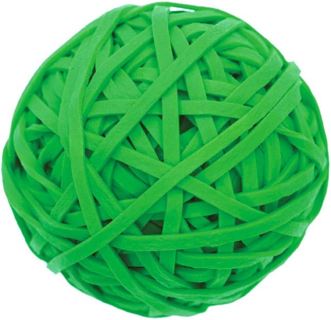 Better Office Products 200 Bright Green Rubber Bands, Size 33, 200/Bag-DeskLoop Office