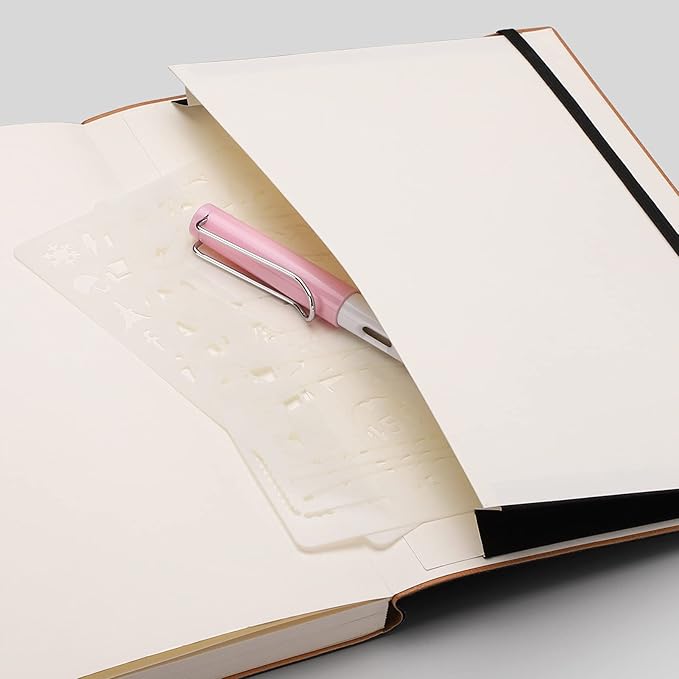 AHGXG Bullet Dotted Journal 2 Pack - B5 Large Journal Dot Grid Notebook (7.6'' X 10'') with Thick 120gsm Dot Paper, Soft Leather Cover, Total 384 Pages, Inner Pocket - BlackGreen-DeskLoop Office