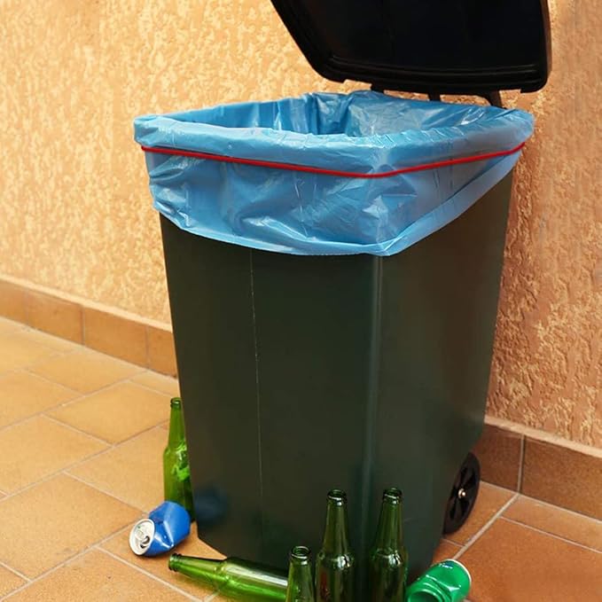 AMUU Rubber Bands 50 Pack 8inch Big Large Rubber Band for Trash Cans Elastic Rubber Bands for Office Supplies File Folders Box Books gifts Notebook Red-DeskLoop Office