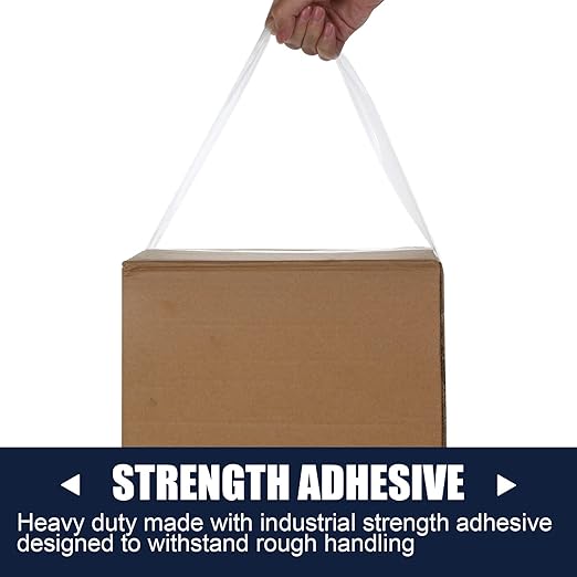 PANDRI Packing Tape, 12 Rolls Heavy Duty Clear Packaging Tape for Shipping Packaging Moving Sealing, 2 inches Wide, 65 Yards Per Roll, Total 780 Yards