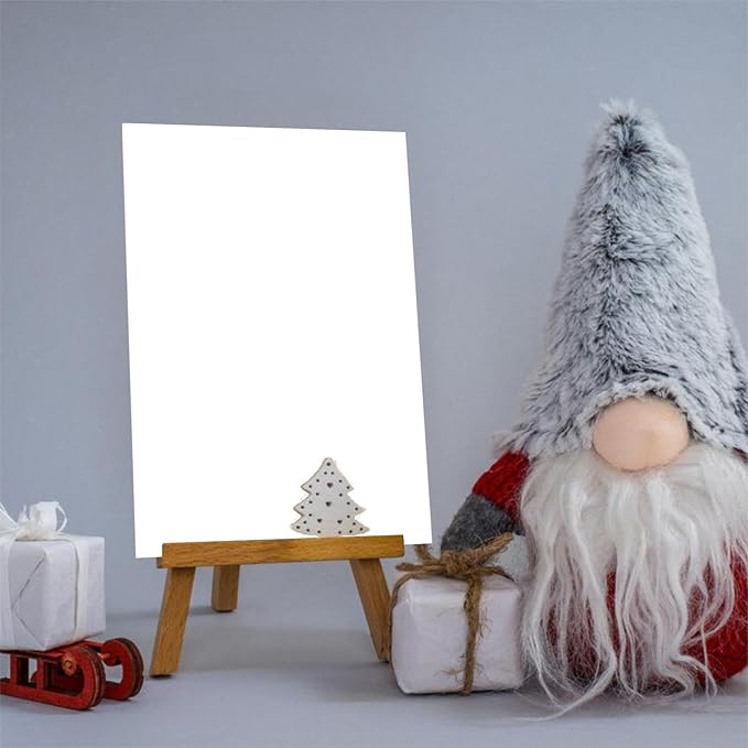 5x7 Blank White Cardstock Paper (Set of 50) Thick Paper - 80lb Flat Cards Stock Printer Paper for Make Your Own DIY Invitations, Note, Greeting, Table Cards - Writing, Stamping,Painting, Drawing-DeskLoop Office