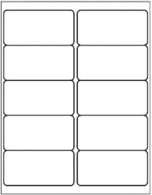10 Up - Address Labels - 2" x 4" - 10000 Labels-DeskLoop Office
