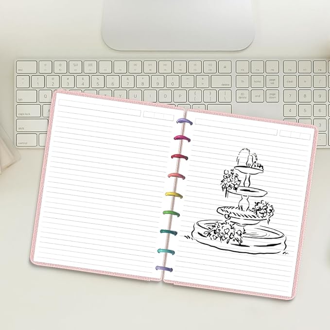 9-Disc Discbound Lined Refill Paper, Classic Size Pre-punched Happy Planners - Image 7