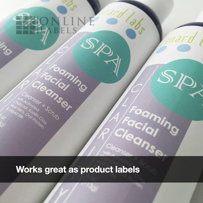 4 x 3 Rectangle Mailing Labels - Permanent, White Matte - Shipping, Wine, Product - Pack of 6,000-1,000 Sheets - Inkjet/Laser Printers - Online Labels-DeskLoop Office