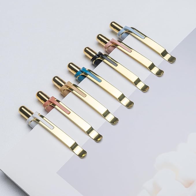 Linbsunne Gel Pens Black Ink Pen 0.5mm fine Point Pens Smooth Writing Retractable Office Supplies (12-count)-DeskLoop Office