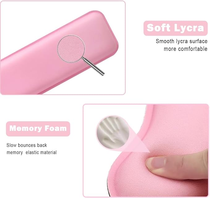 Computer Keyboard Wrist Rest Stand Set - Image 5