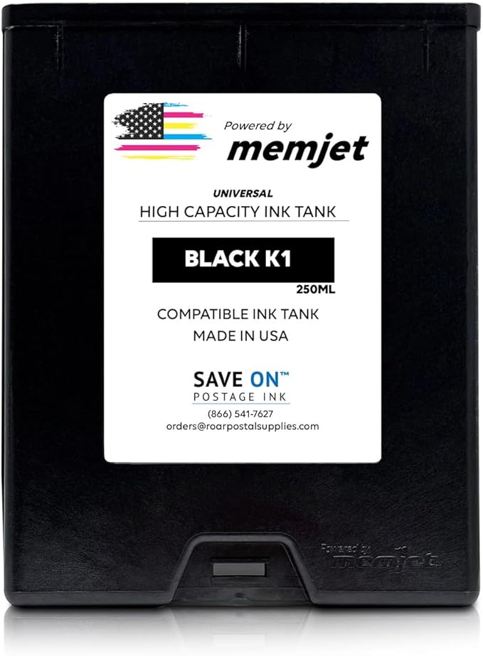 Save On Postage Ink, Memjet Ink Cartridge Compatible Formax CJ-24 | Memjet Ink Compatible HI-Cap Black Ink Tank for ColorMax7 and ColorMax8-DeskLoop Office