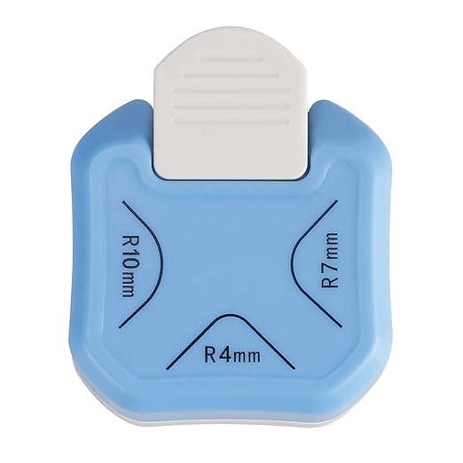 MyArTool 3 in 1 Corner Rounder Punch, 4mm, 7mm, 10mm 3 Way Corner Cutter for Paper Crafts, Laminate, DIY Projects, Photo Corner, Card Making and Scrapbooking-DeskLoop Office