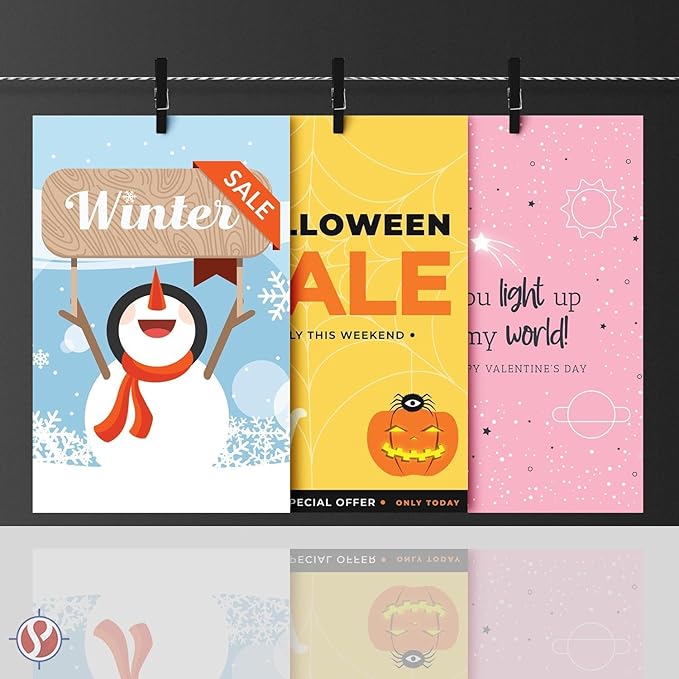 Half Letter Size, 8.5" x 5.5" Pastel Color Cardstock Paper for Arts and Crafts, Scrapbooking, Stationery Printing | Medium Weight 67lb Vellum Bristol (147gsm) Card Stock | 100 per Pack | Goldenrod-DeskLoop Office