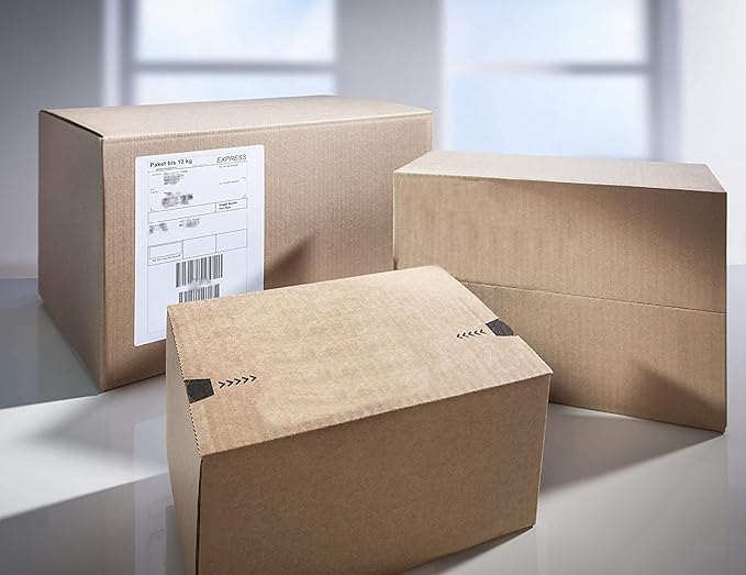 Sticker Paper, BESTEASY 8.5" x 11" Full Sheet Label Stickers for Laser Inkjet Printer, Self Adhesive Printer Paper Shipping Labels, White Matte Mailing Label Stickers (100 Sheets,100 Labels)-DeskLoop Office