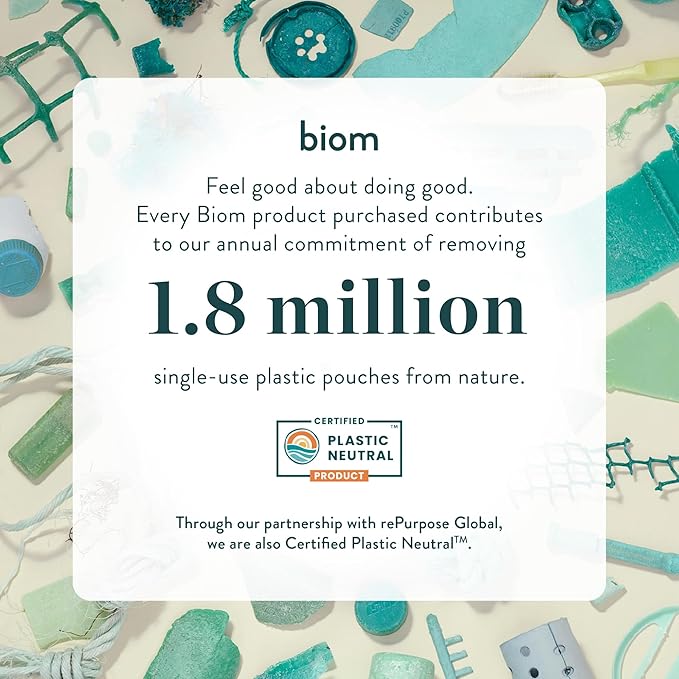 Biom Mini Dispenser + Hand Sanitizing Wipes Starter Kit - Eucalyptus Scented, Biodegradable, Kid-Safe | Fits in Cup Holder | All Natural, Plant-Based Non-Toxic Wipes with Aloe for Soft Skin (Midnight)-DeskLoop Office